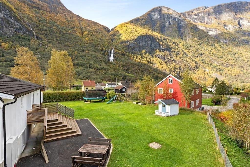 Willa Fint Hus I Flam Aurland Zewnętrze zdjęcie