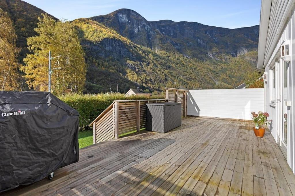 Willa Fint Hus I Flam Aurland Zewnętrze zdjęcie